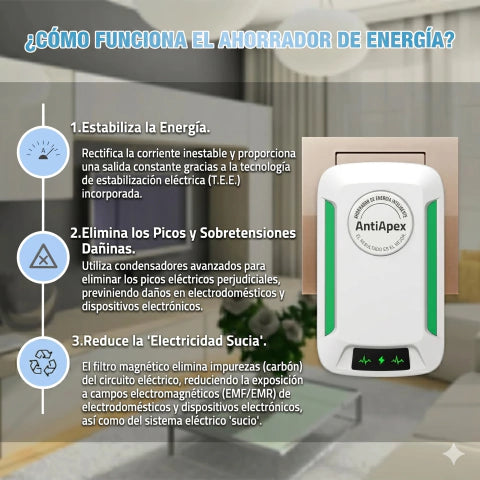 Reducí el consumo y protegé tus electros — ElectricityShield Anti Apex