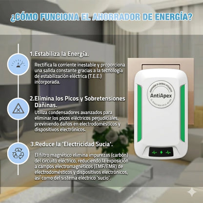 Reducí el consumo y protegé tus electros — ElectricityShield Anti Apex